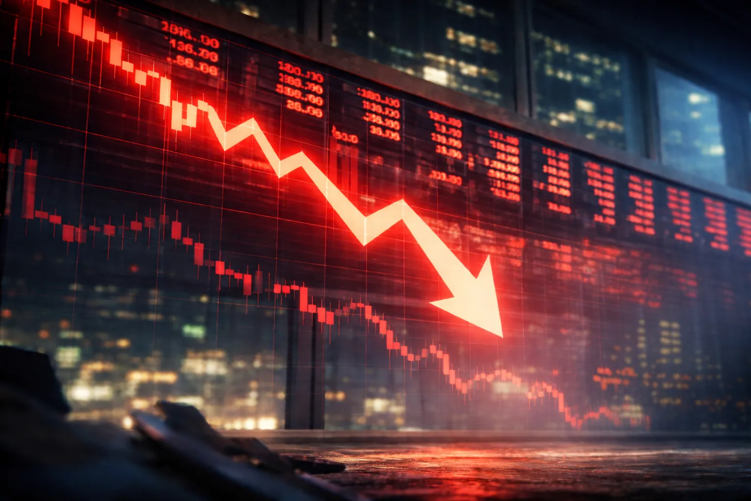 تراجع حاد للأسهم الأمريكية بفعل مخاوف الذكاء الاصطناعي وقرار ترامب بزيادة الرسوم الجمركية